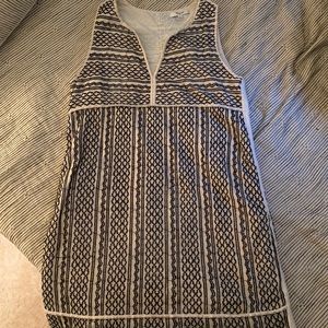 Black and White Madewell Tidal Wave Dress